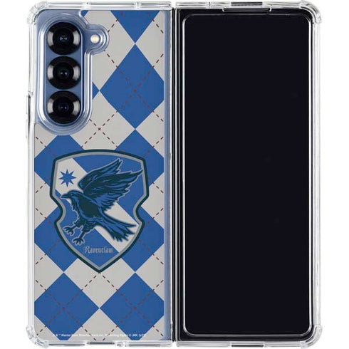 Wizarding Worlds Harry Potter Ravenclaw Crest Galaxy Z Fold6 Clear Case
